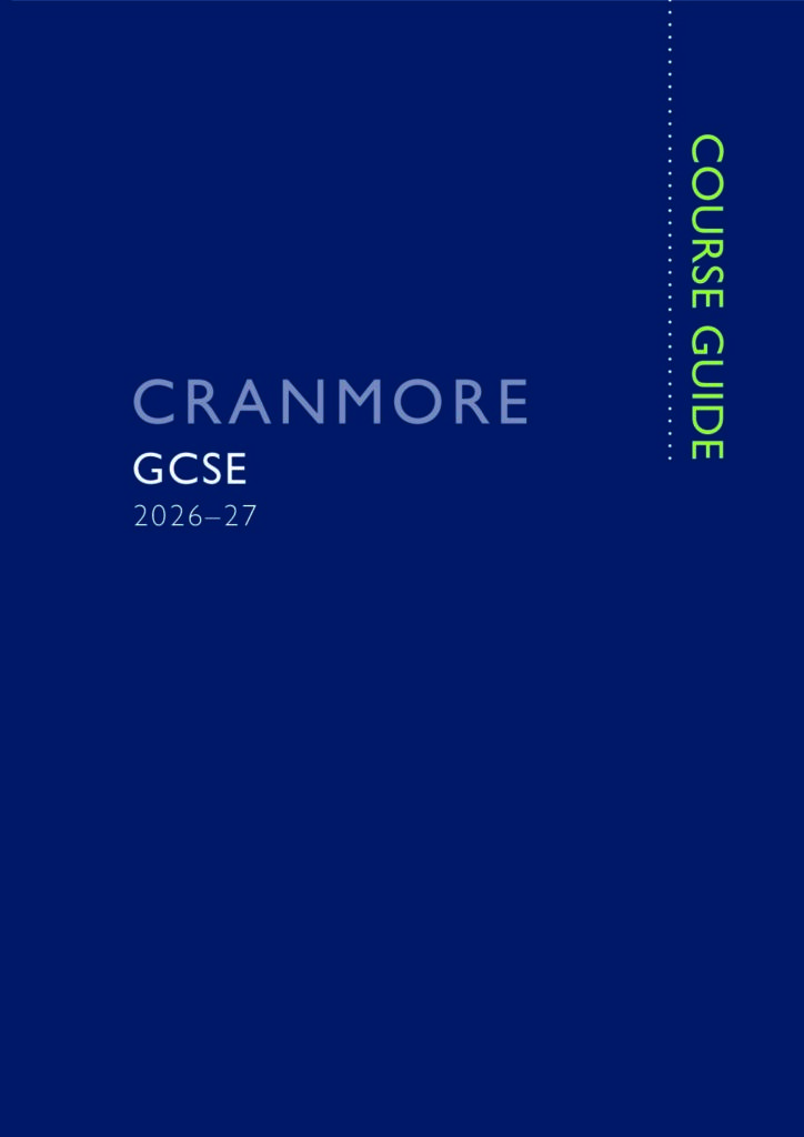 CRANMORE GCSE COURSE GUIDE 2026-27